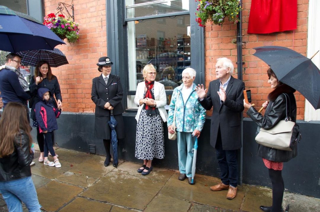 Blue Plaque Unveiled For Oxton’s First Woman Police Officer The Oxton Society