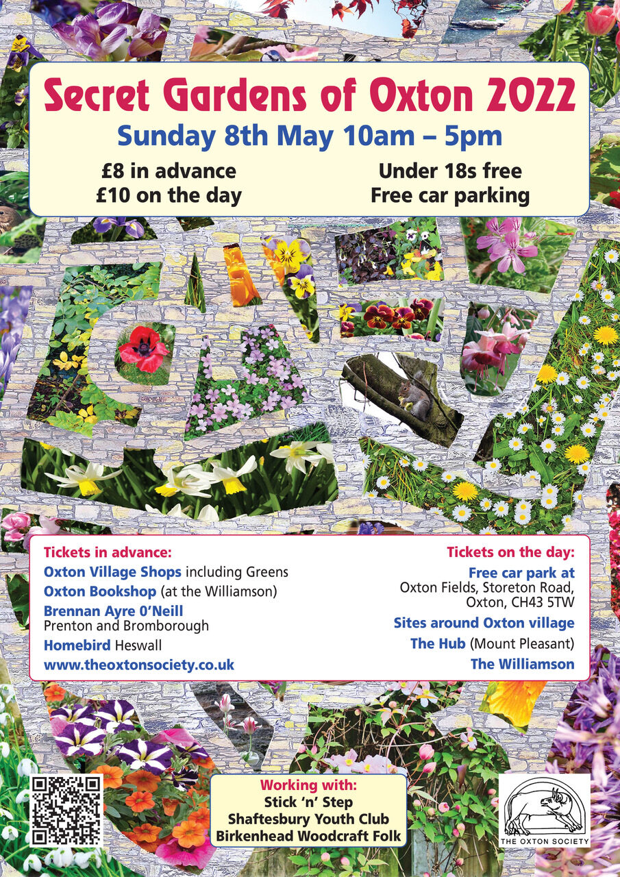Secret Gardens, Sunday, May 8th – Advance Tickets now on sale